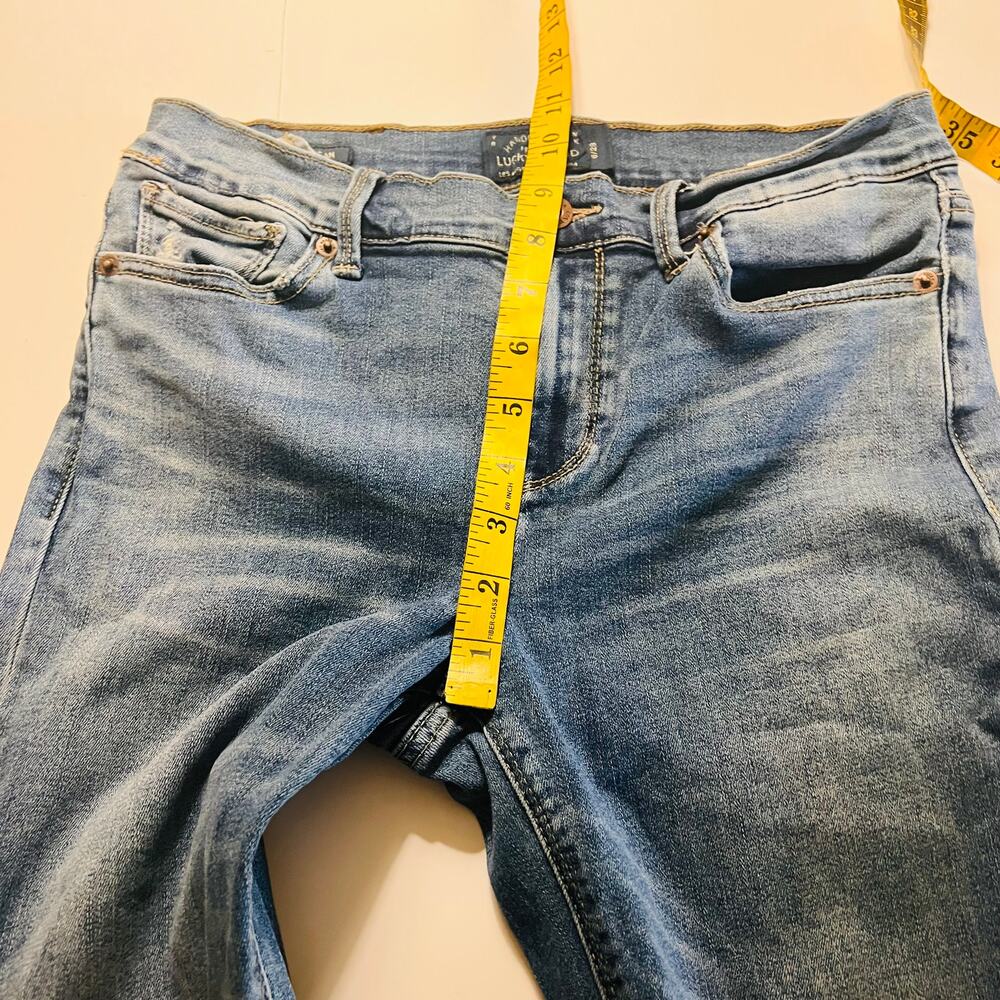 Lucky Brand Brooke Legging High Rise Jeans Size 6 Blue - Picture 9 of 11